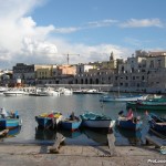 Bisceglie il porto ed il centro storico