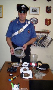 Bisceglie la droga sequestrata Bisceglie la droga sequestrata