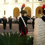 carabinieri_Un momento della deposizione del cuscino