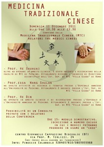 locandina medicina cinese11 dicembre