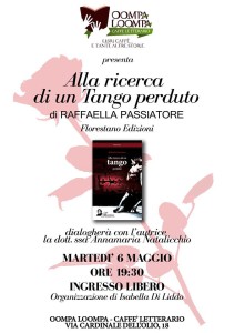 Loncandina 6 maggio Bisceglie, Presentazione Libro Passiatore, Oompa Loompa.