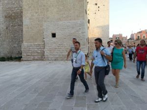 Giovanni Di Liddo, Guida Turistica (al centro), protagonista degli appuntamenti culturali.