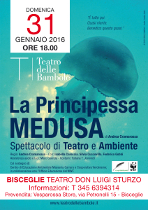 tonio logoluso locandina La principessa Medusa