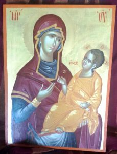 Icona bizantina del Centro di iconografia bizantina CNA Puglia